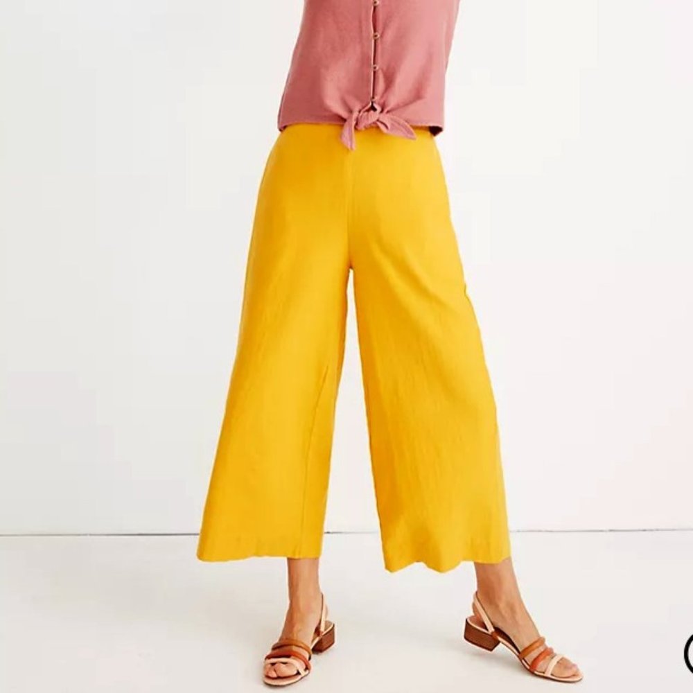 Madewell Huston Pull-on Crop Pants NWT